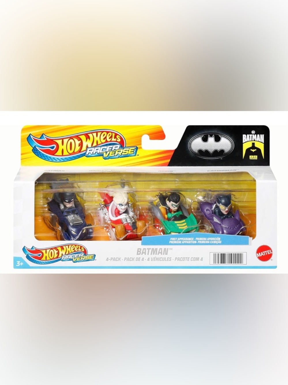 Mattel Hot Wheels Racerverse Batman 4-Pack